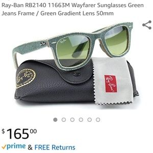 Raybans RB2140 ORIGINAL WAYFARER DENIM.